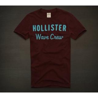 Tee shirt Hollister Marron Homme